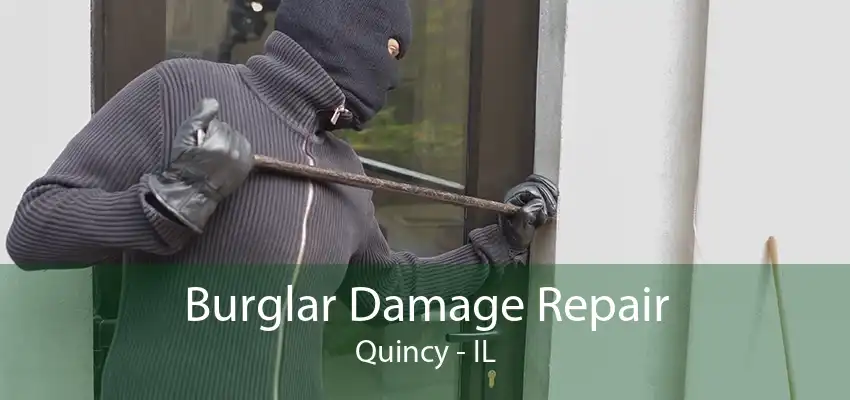 Burglar Damage Repair Quincy - IL